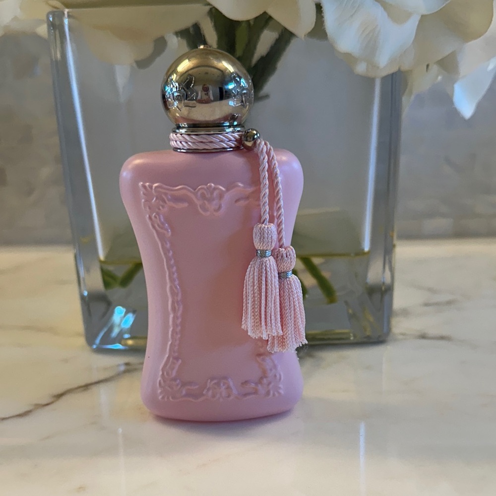 Elegant Pink Perfume Bottle